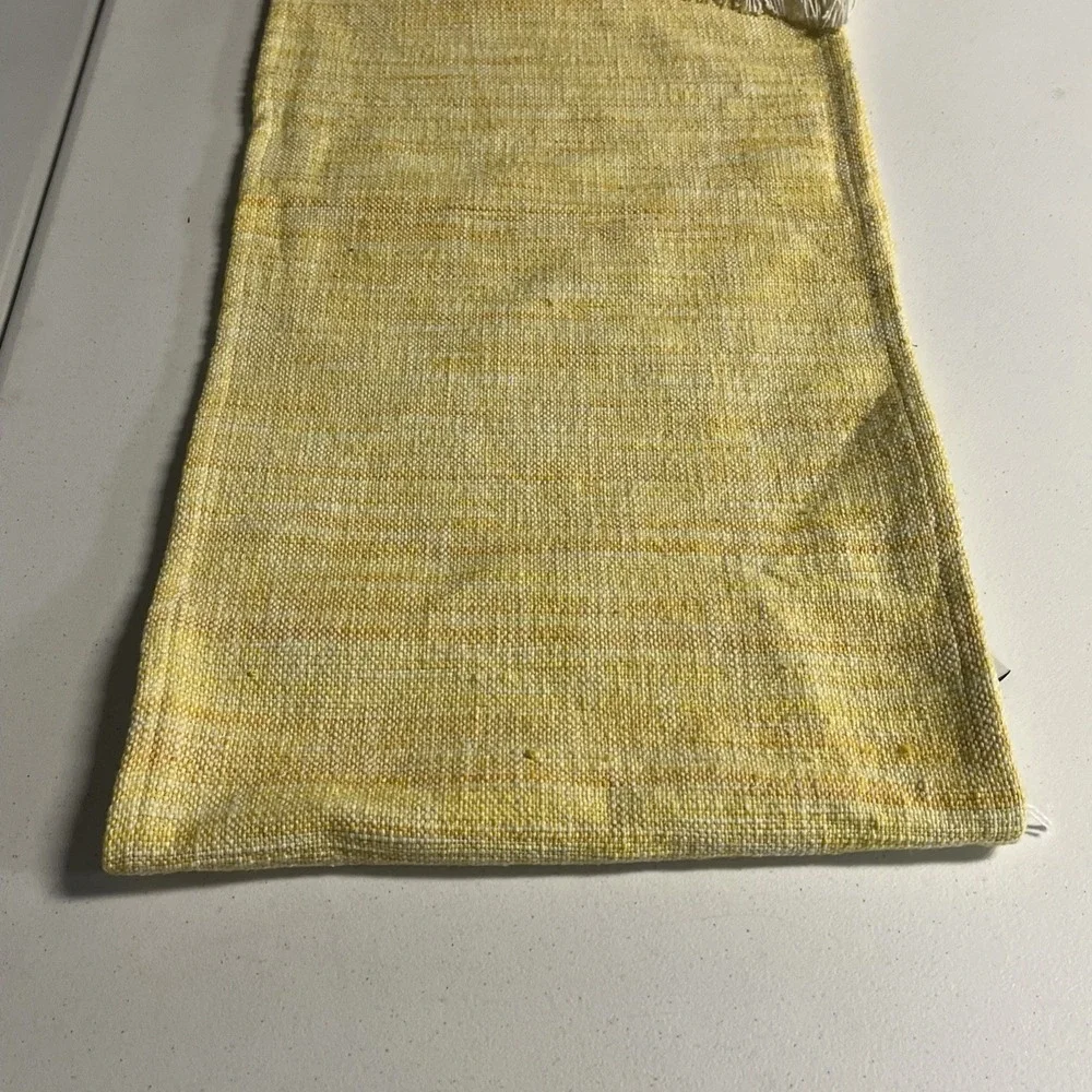 Cupcakes and Cashmere Table‎ Runner Set Of 2 Yellow Spring Easter Bunny Holiday